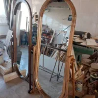 اینه قدی گنبدی چوبی