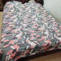 تخت خواب دو نفره با تشک و میز آرایش|تخت و سرویس خواب|اهواز, فاز ۲ پادادشهر|دیوار