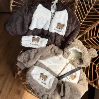 کاپشن پشمی تدی تک و عمده