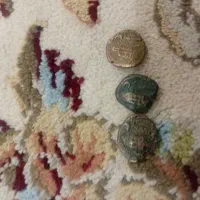 دوعدد سکه محمد رسول الله  وسکه ایلمایی|کلکسیون سکه، تمبر، اسکناس|فارسان, |دیوار