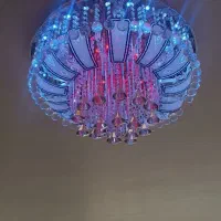 لوستر ال ای دی کریستال|لوستر و چراغ آویز|ورامین, ورامین|دیوار