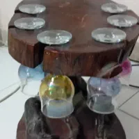 مینی بار با ۶ گیلاس رنگی زیر قیمت