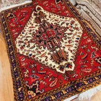 جفت ذرع و نیم دستباف هریس|فرش|تهران, اکباتان|دیوار