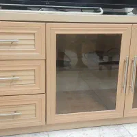 میز تلویزیونی همراه بوفه و کشو