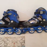 اسکیت رنگ آبی در سایز های ۳۳و۳۴و۳۵و۳۶ مناسب کودک|دوچرخه، اسکیت، اسکوتر|چهاردانگه (تهران), |دیوار