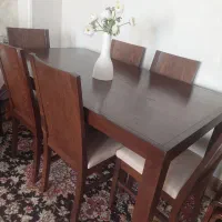 میزناهاری خوری ۶ نفره چوبکده|میز و صندلی غذاخوری|تهران, مرزداران|دیوار