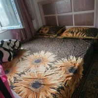 تخت دو نفره چوب کاملا سالم