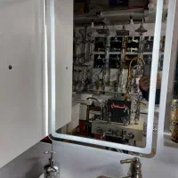 آینه بک لایت/آینه حمام/آینه سرویس بهداشتی