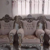 مبلمان هفت نفره تمیز|مبلمان خانگی و میز عسلی|تهران, علم و صنعت|دیوار