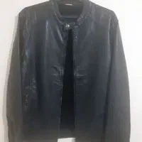 کت چرم نو سایز  L