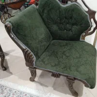 مبل نئوکلاسیک با ناهار خوری شش نفره در حد نو