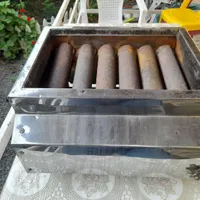 کباب پز گازی استیل چدن