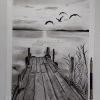 آموزش حرفه ای سیاه قلم و‌ سفارش طراحی چهره|خدمات آموزشی|زنجان, |دیوار