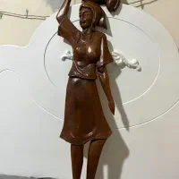 مجسمه چوبی هندی