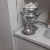 سماور گازی بدون کوره|سماور، چای‌ساز، قهوه‌ساز|تهران, بلورسازی|دیوار