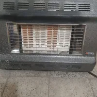 بخاری دیواری ابسال به همراه دودکش