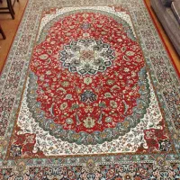 سه عدد فرش دستباف نگین مشهد 500 شانه