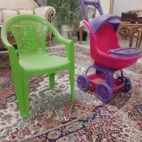 کالسکه عروسک و صندلی کودک