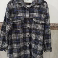 کت پشمی چهار خونه