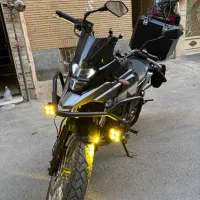 گلکسی nh250 با کلاه و تجهیزات ادونچر