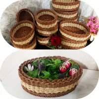 سبد های حصیری|ظروف سرو و پذیرایی|اراک, |دیوار