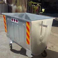 سطل زباله گالوانیزه مخزن گالوانیزه TS67