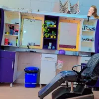 دکور آرایشگاه|آرایشگاه و سالن‌های زیبایی|ارسنجان, |دیوار