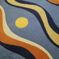 گلیم فرش ۶ متری