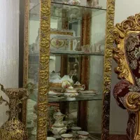 بوفه برنز اصل قدیمی بدون تغییر رنگ