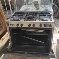 فر گاز پنج شعله با فر سالم