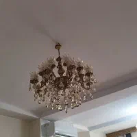 دوعدد لوستر نو تمام برنج