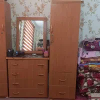 سرویس تخت و کمد ام دی اف|تخت و سرویس خواب|ماکو, |دیوار