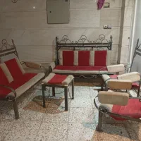 مبل فلزی باغی