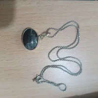 پلاک زنجیر نقره