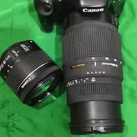 دوربین کنون d550 با دولنز . لنز نیکون 85 و 135|دوربین عکاسی و فیلم‌برداری|کرمانشاه, |دیوار
