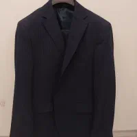 کت شلوار مردونه سورمه‌ای برند مقدم