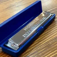 دو تا سازدهنی Hohner با جعبه فابریک