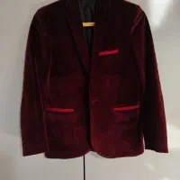 دوعددکت مخمل زرشکی