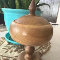 ظرف چوبی نو