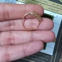 انگشتر طلا فروشی ۱ گرم و ۷۵۰ سوت