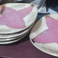 یک دست نعلبکی قدیمی نو ژاپن اصل