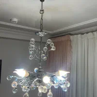 یک جفت لوستر شش شاخه (دو عدد)