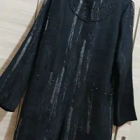 دوتا مانتو مشکی سایز ۴۲.۴۴ ۴۶|لباس|اردبیل, |دیوار