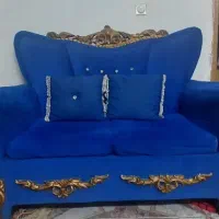 مبل هفت نفره سلطنتی و میز وسط سلطنتی مدرن