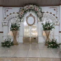 گل ارایی جایگاه عروس و دیزاین مراسم ها