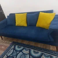 مبل چستر ۸ نفره و پافر
