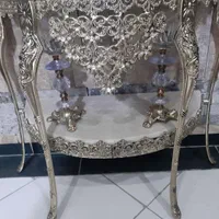 آینه تمام برنز با میز و شمعدان|آینه|ملارد, |دیوار