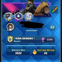 اکانت کلش رویال