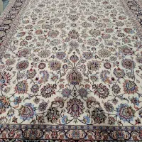 فرش دستبافت جفت 9 متری افشان، کرک و ابریشم