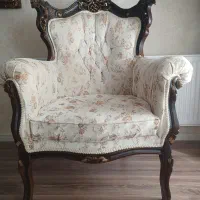 مبل سلطنتی ۷ نفره با چوب راش